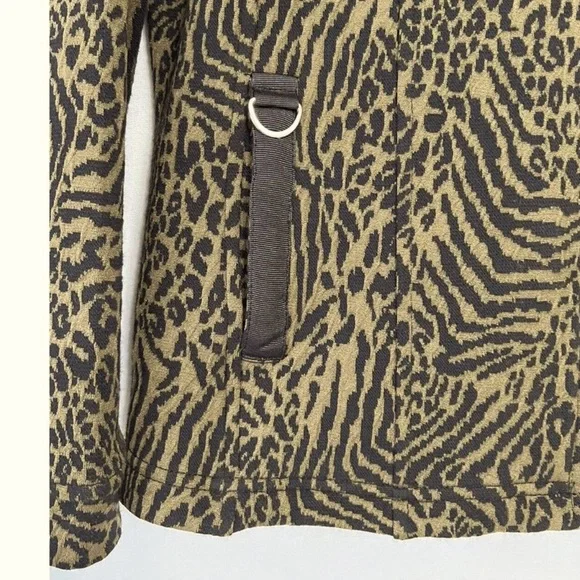RAFAEL Sport Cheetah Print Jacket Size M - Picture 2 of 5